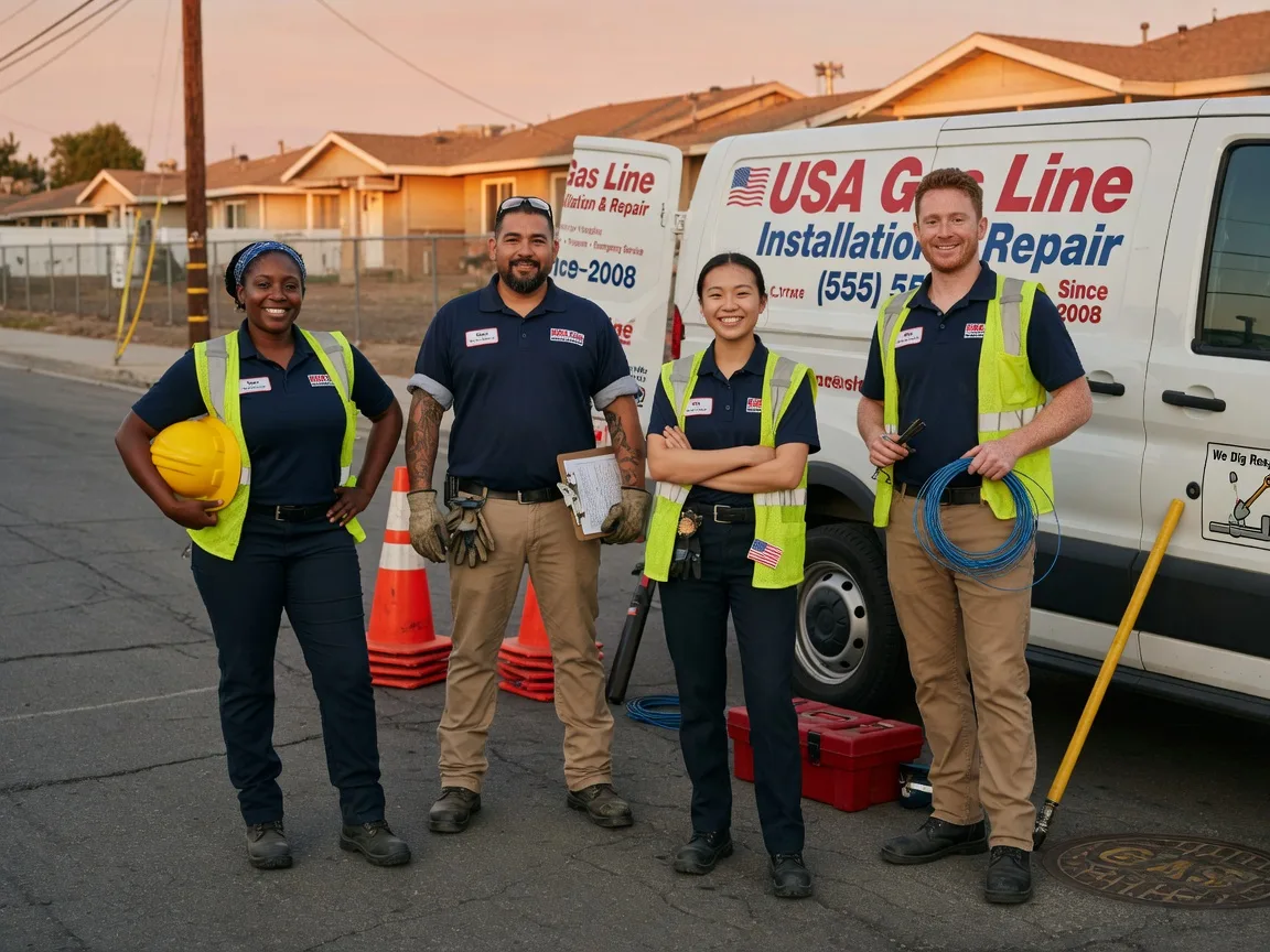 Gas Line Installation company in Lebanon, NE